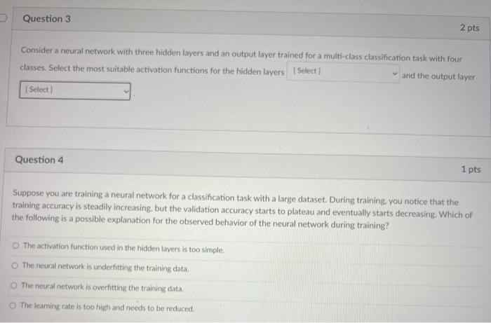 Solved Consider a neural network with three hidden layers | Chegg.com