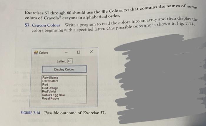 Solved Visual Basic of each part please. "Write a program to | Chegg.com