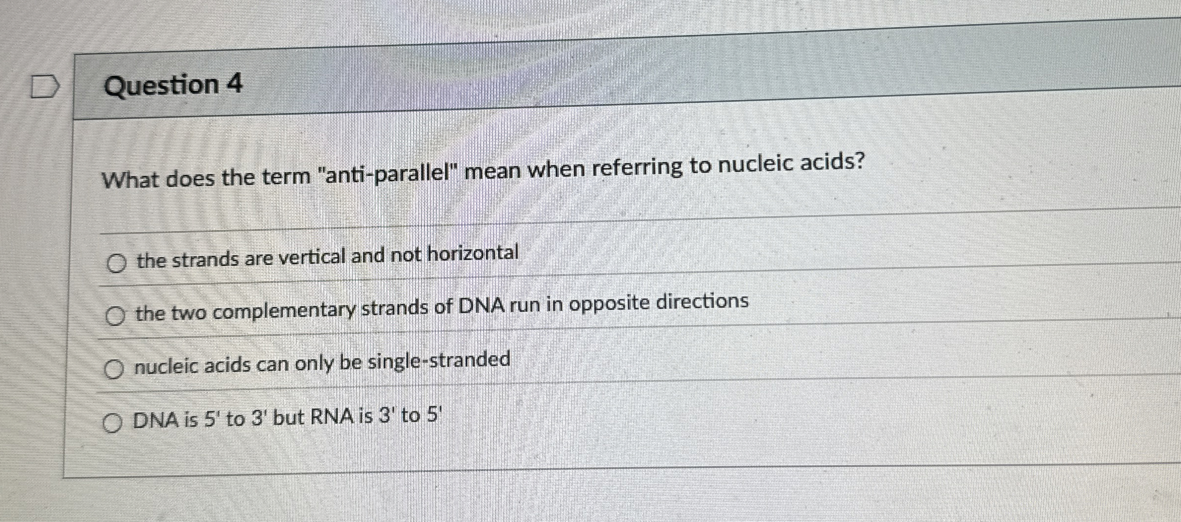 Solved Question 4What does the term 