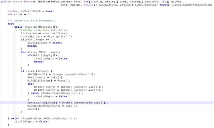 Solved JAVAIn this method how can I determine if the double | Chegg.com