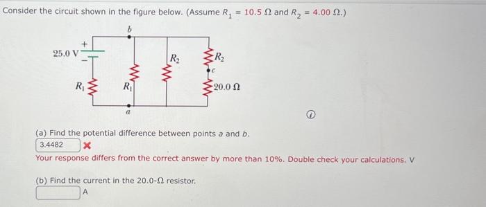 Solved Consider the circuit shown in the figure below. | Chegg.com