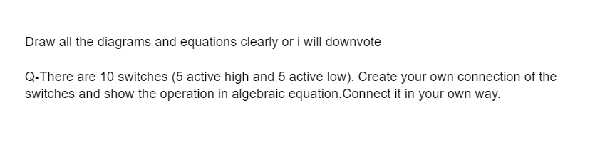 Solved Draw all the diagrams and equations clearly or i will | Chegg.com