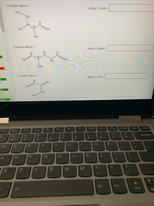 Solved Name The Alkyne Spelling And Punctuation Count