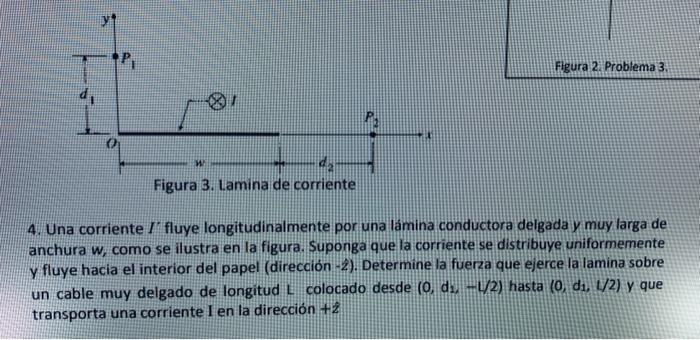 Solved A current I 'flows longitudinally through a very long | Chegg.com