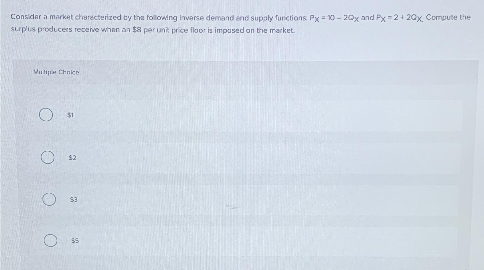 solved-consider-a-market-characterized-by-the-following-chegg
