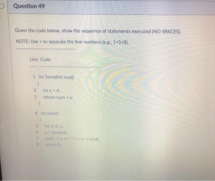 Solved Question | Chegg.com