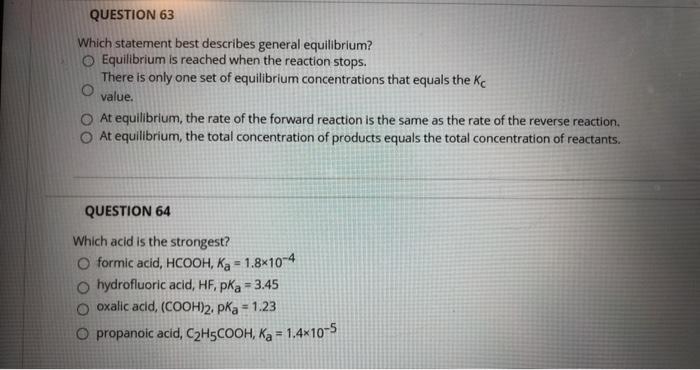 Solved Question 62 The Combustion Of Methane In Oxygen Is Chegg Com