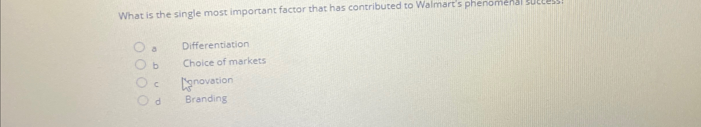 Solved What is the single most important factor that has | Chegg.com