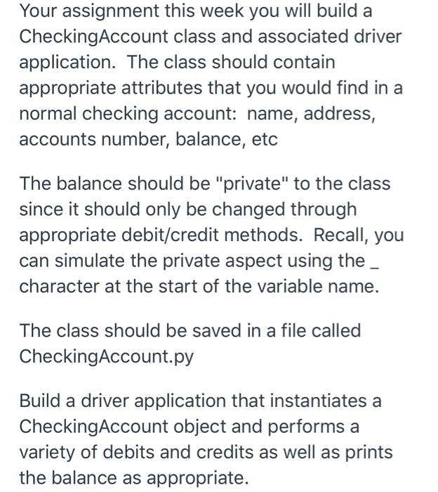 Solved Your assignment this week you will build a | Chegg.com