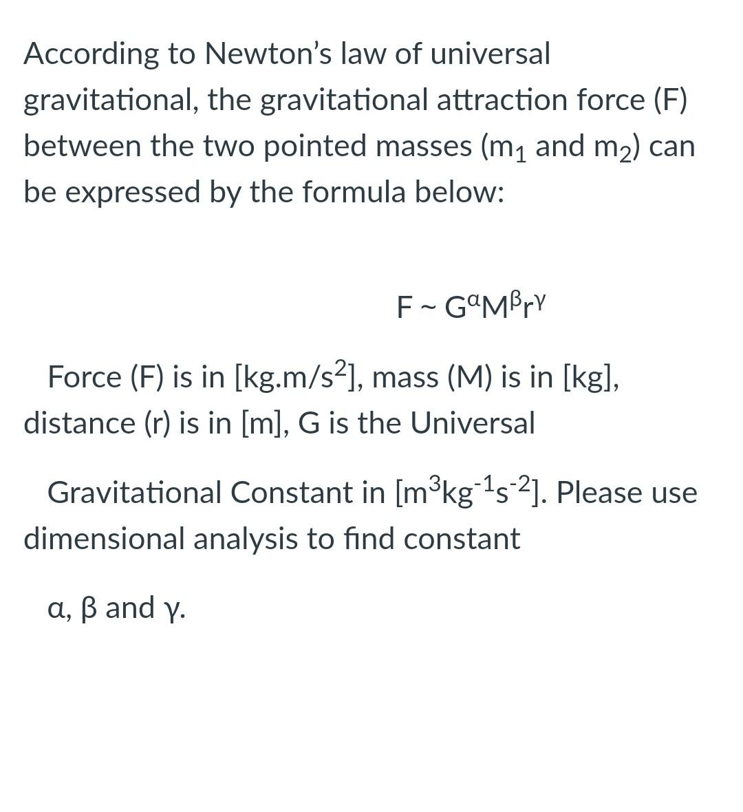 Kg to newton formula