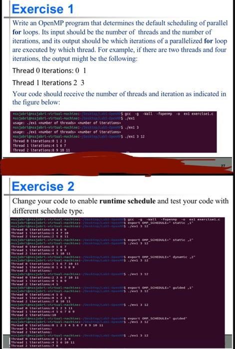 Solved Write an OpenMP program that determines the default | Chegg.com