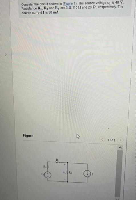 Solved Consider the circuit shown in Figure 1). The source | Chegg.com