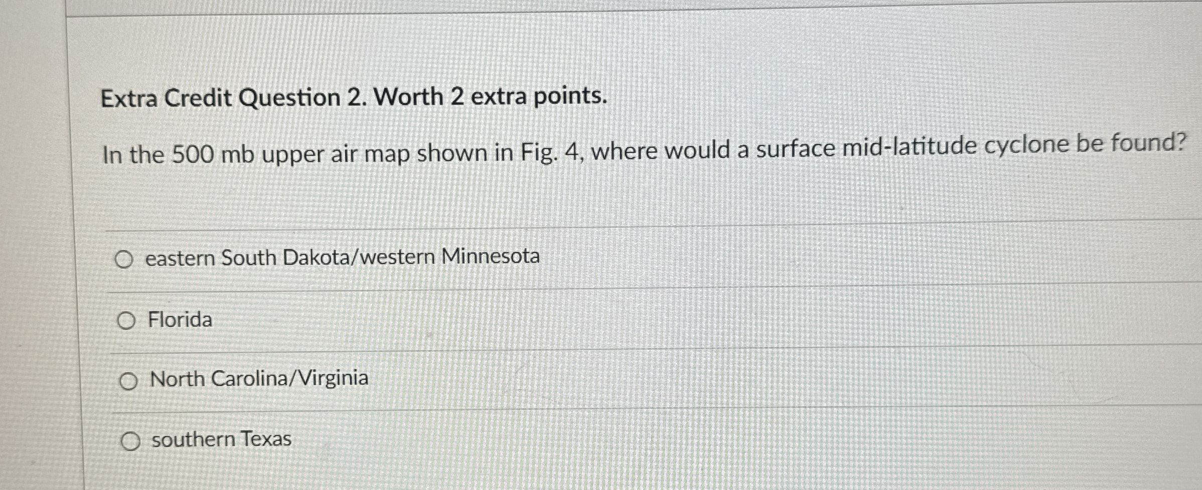 Solved Extra Credit Question 2. ﻿Worth 2 ﻿extra points.In | Chegg.com