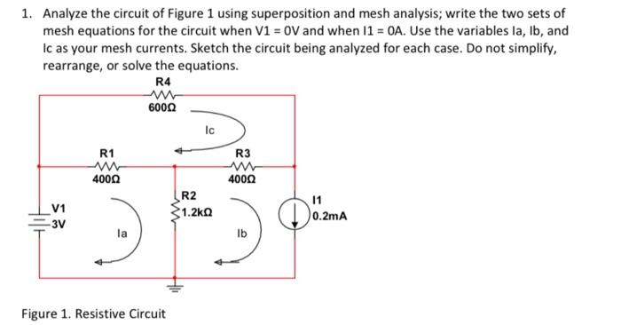 Solved This is Circuit Analysis. Will give thumbs up if done | Chegg.com