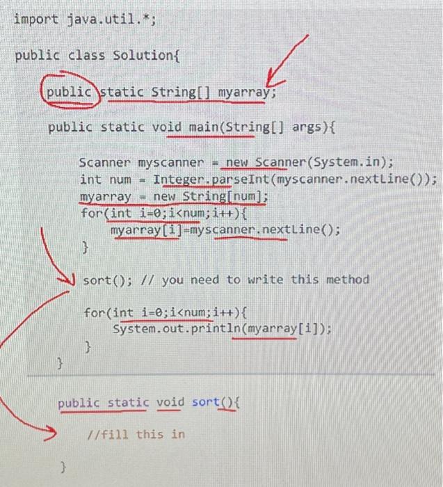Solved Problem Statement The goal is to sort a long list of | Chegg.com