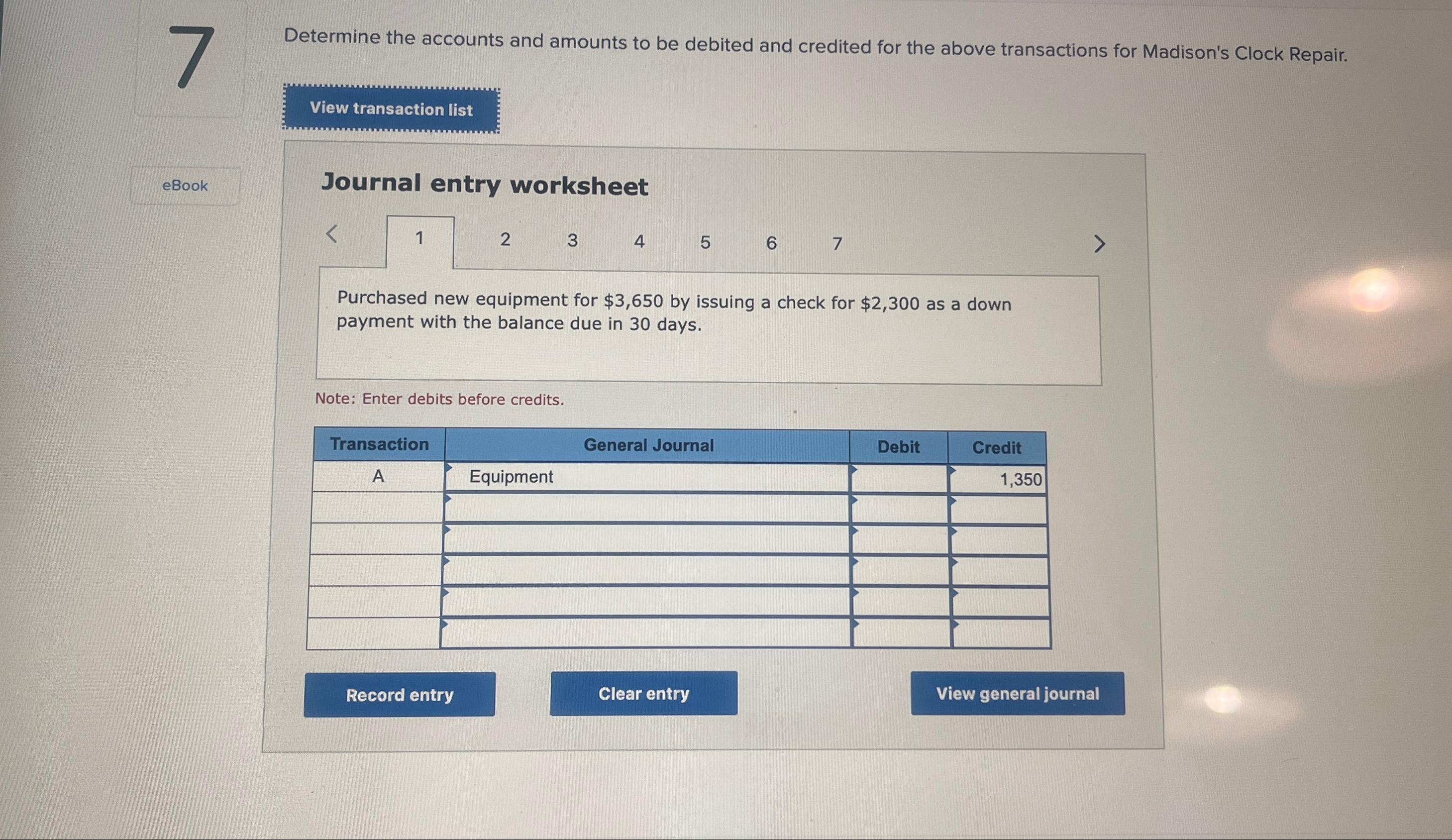 Solved How To SolveDetermine The Accounts And Amounts To Be | Chegg.com