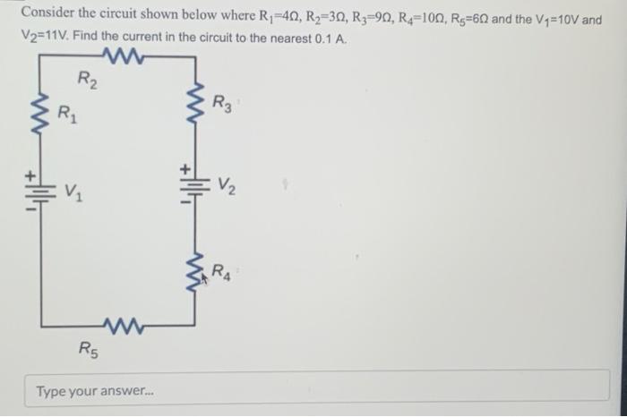 Solved Consider the circuit shown below where | Chegg.com