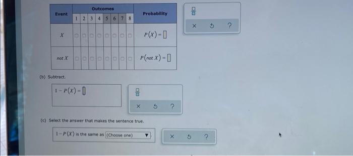 Solved لیبا A dartboard has 8 equally sized slices numbered | Chegg.com
