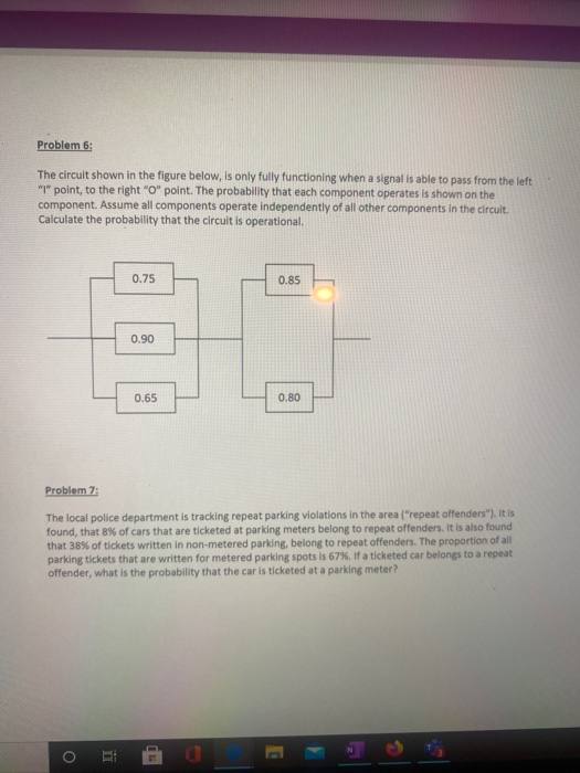 Solved Problem 6: The Circuit Shown In The Figure Below, Is | Chegg.com