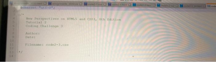 Solved eTextbook: New Perspectives on HTML 5 and CSS: | Chegg.com