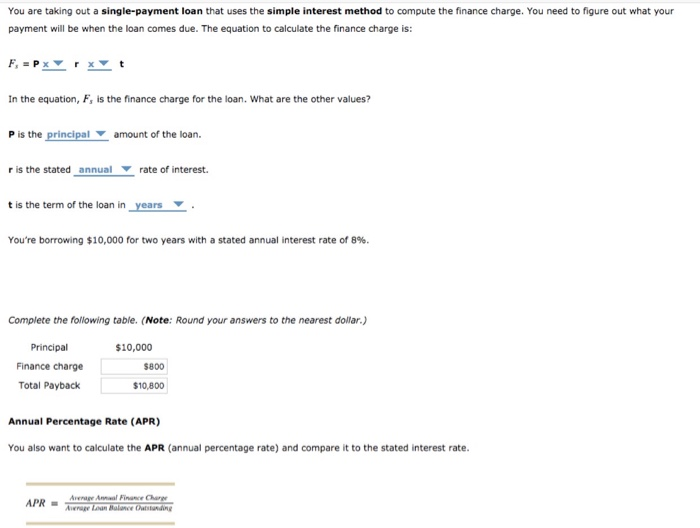 solved-you-are-taking-out-a-single-payment-loan-that-uses-chegg