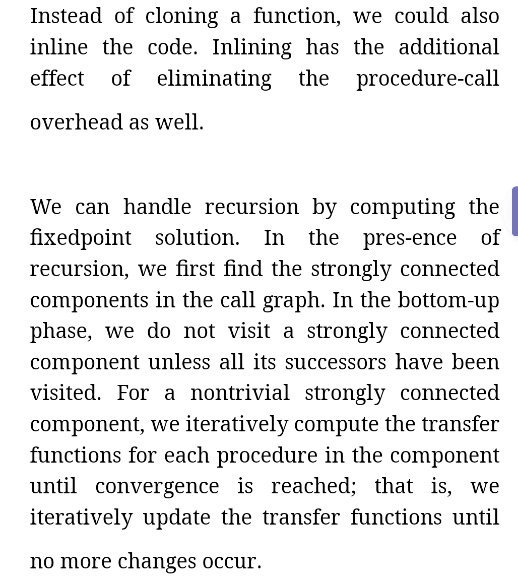 Solved for (i=0;i1 fails. This analysis does not handle | Chegg.com