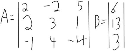 Solved And upper triangluar matrix U: Show that AX=B is | Chegg.com