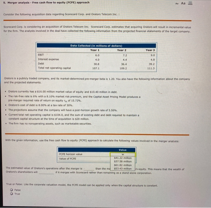 free cash flow to equity free cash flow to equity