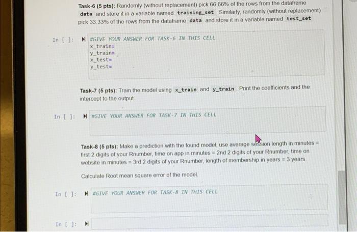 solved-to-predict-the-customer-s-yearly-spending-amount-in-chegg