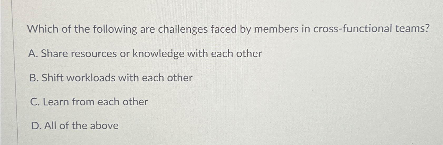 Solved Which of the following are challenges faced by | Chegg.com