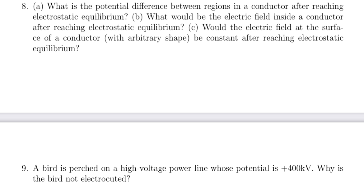 Solved (a) ﻿What is the potential difference between regions | Chegg.com
