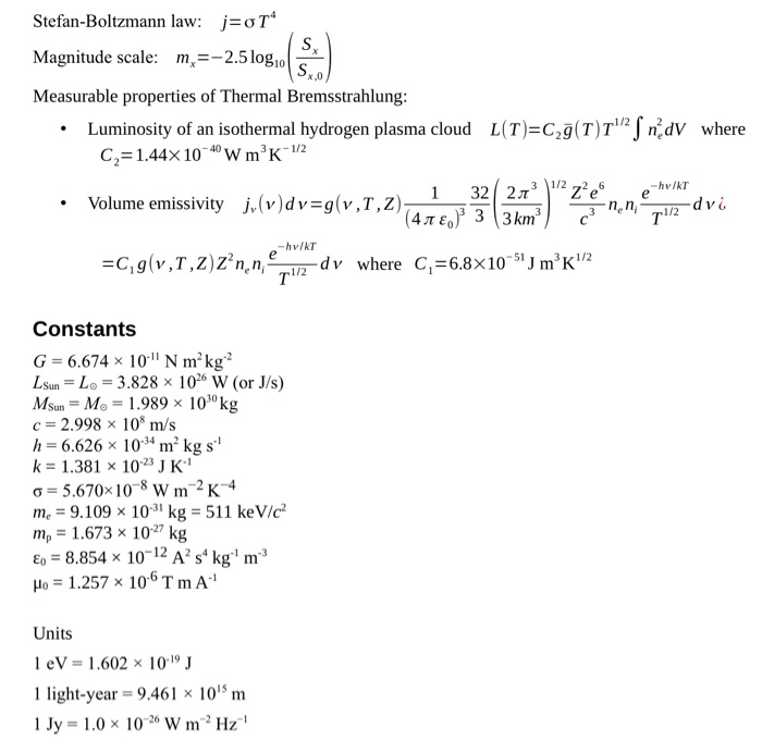 Question 7 15 Marks The Orion Nebula An H Ii Chegg Com