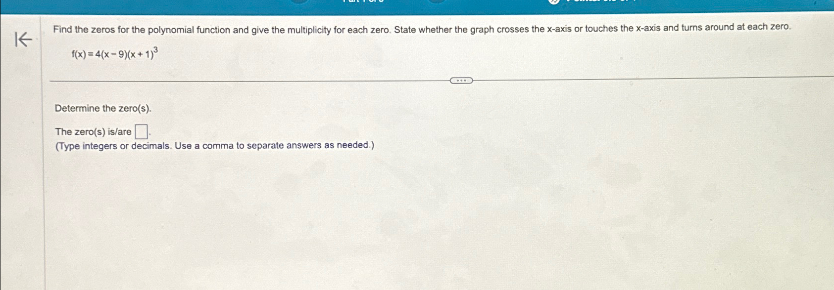 solved-find-the-zeros-for-the-polynomial-function-and-give-chegg