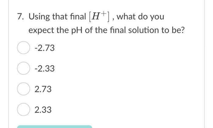 v Part 3: Using the ICE Method to Predict the Effects | Chegg.com