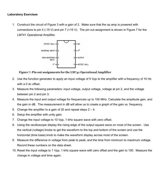 Solved Laboratory Exercises 1. Construct The Circuit Of | Chegg.com