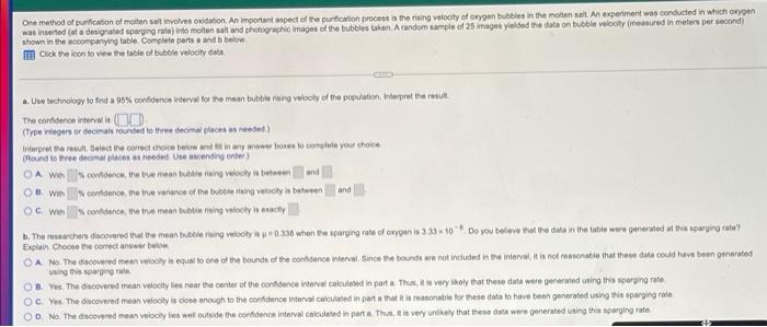 Solved One method of purification of molten salt involves | Chegg.com