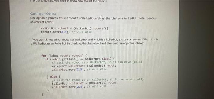 Solved Inheritance and Super Practice CREATE A NEW JAVA | Chegg.com