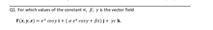 Q1 For Which Values Of The Constant Ss Y Is The Chegg Com