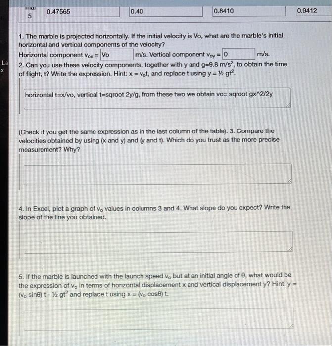 Solved please do 3 to 5 and would really appreciate if | Chegg.com