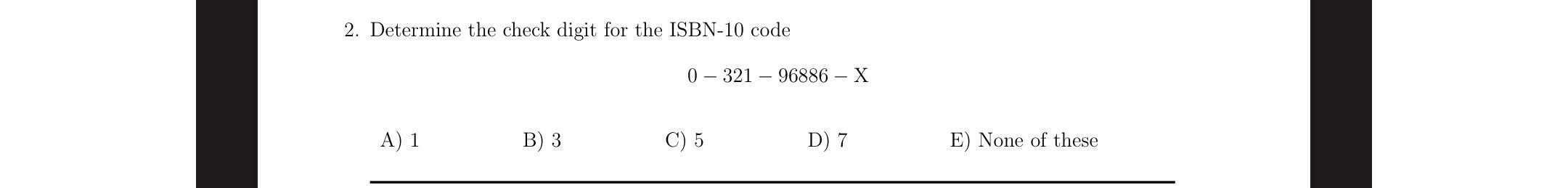 solved-determine-the-check-digit-for-the-isbn-10-chegg