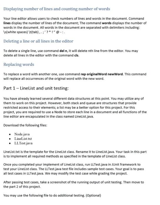 Solved In computing, a line editor is a basic type of | Chegg.com
