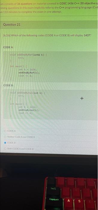 Solved am consits of 36 questions on material covered in | Chegg.com