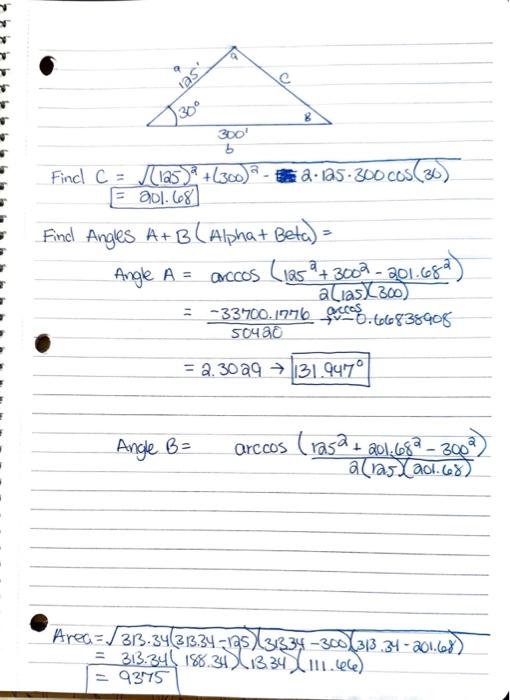 Solved My Figures For Angle B Are Just Not Working. Can You | Chegg.com