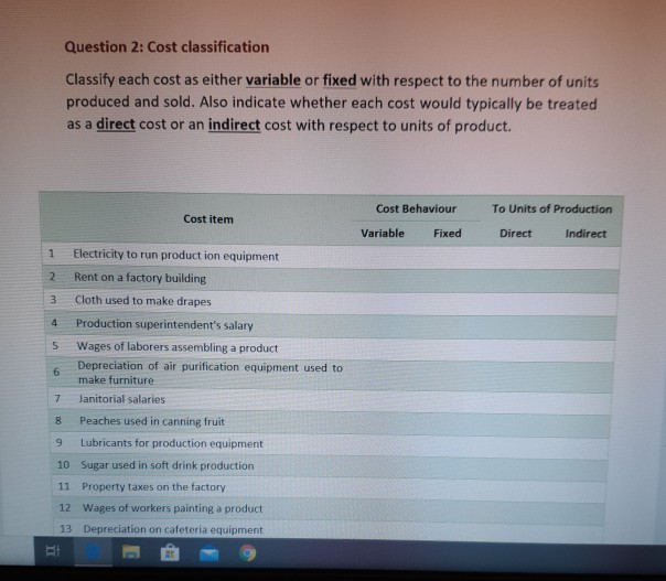 solved-question-2-cost-classification-classify-each-cost-as-chegg