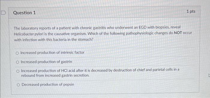 The laboratory reports of a patient with chronic gastritis who underwent an EGD with biopsies, reveal Helicobacter pylori is 