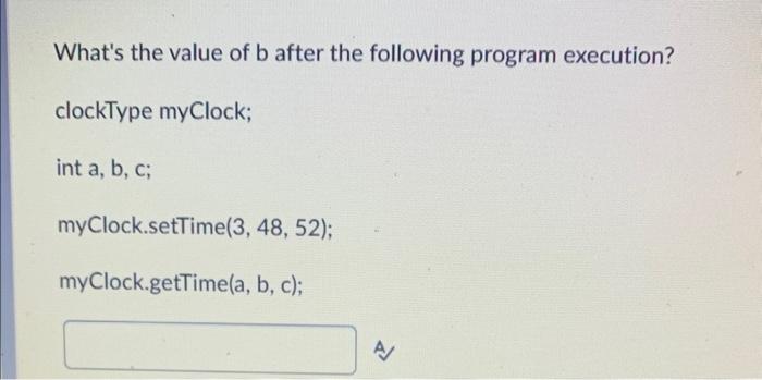 Solved See the following class definition and member | Chegg.com