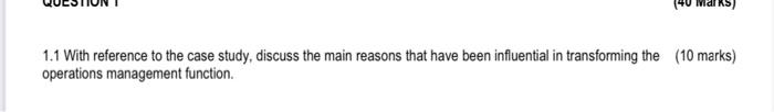Solved Read the case study below and answer ALL the | Chegg.com