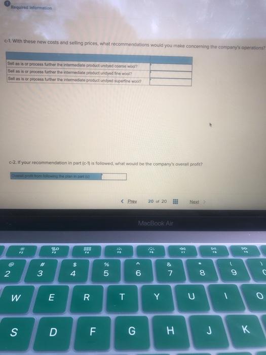 Solved 0 Required information A B 1 2 Chapter 11: Applying | Chegg.com