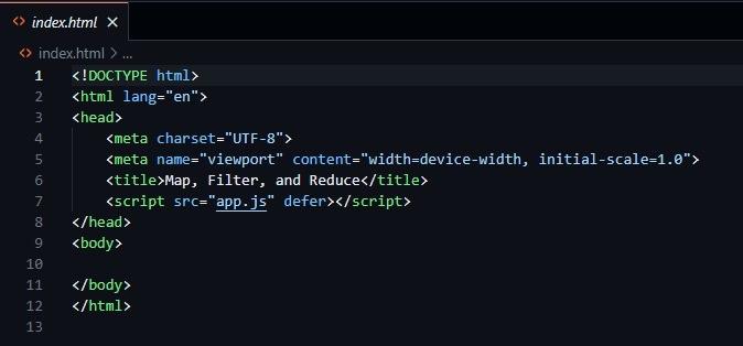 Solved Map, Filter, \& Reduce Instructions: - Open this | Chegg.com