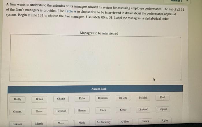 Solved A firm wants to understand the attitudes of its | Chegg.com
